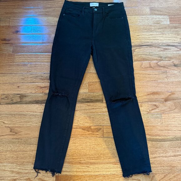 Frame Le High Skinny Crop Jean - Picture 1 of 4